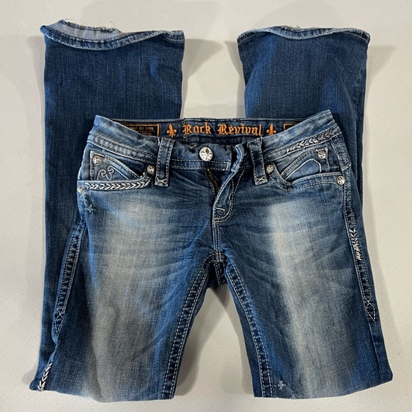 Rock Revival flare jeans size 26 - Picture 2 of 3